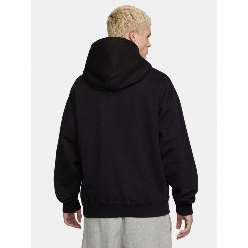 Nike x Stussy Men's Washed Hoodie Black Size XXS Apparel Collection - Picture 4 of 7